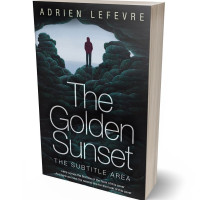 3D view of Premade Self-Improvement & Self-Help Book Cover - Shark