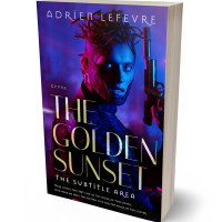 Tablet view of Aubergine #29452 - Premade Science Fiction Book Cover