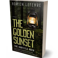 3D view of Premade Mystery & Thriller & Suspense Book Cover - Rangoon Green