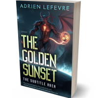 3D view of Premade Fantasy Book Cover - Ebony Clay