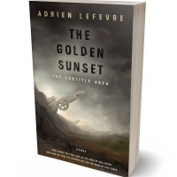 3D view of Premade Science Fiction Book Cover - Armadillo