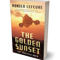 Tablet view of Night Rider #29537 - Premade Science Fiction Book Cover | BookCoverZone