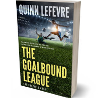 3D view of Premade Sports & Fitness Book Cover - Winter Hazel