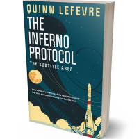 3D view of Premade Science Fiction Book Cover - Elephant