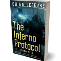 3D view of Premade Mystery & Thriller & Suspense Book Cover - Deco