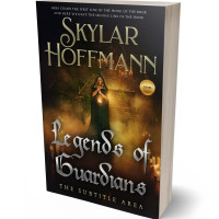 3D view of Premade Fantasy Book Cover - Oil