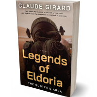 3D view of Premade Apocalyptica Book Cover - Oil