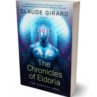 3D view of Premade Science Fiction Book Cover - Big Stone