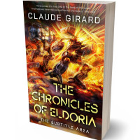 3D view of Premade Science Fiction Book Cover - Cocoa Bean