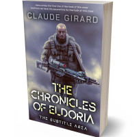 3D view of Premade Science Fiction Book Cover - Mulled Wine