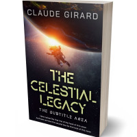 Tablet view of Tan #29635 - Premade Science Fiction Book Cover