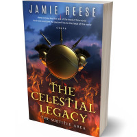 3D view of Premade Action & Adventure Book Cover - Thunder