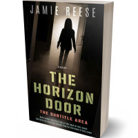 3D view of Premade Mystery & Thriller & Suspense Book Cover - Heathered Gray