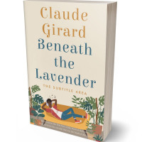 3D view of Premade Self-Improvement & Self-Help Book Cover - White Rock