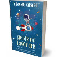 3D view of Premade Children's Book Cover - Chathams Blue