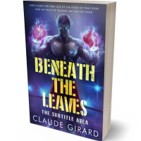 3D view of Premade Action & Adventure Book Cover - Rhino