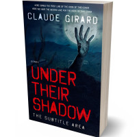 3D view of Premade Horror Book Cover - Black Pearl