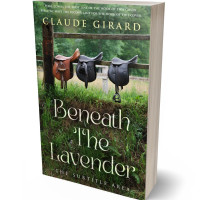 3D view of Premade Western Book Cover - Green Kelp