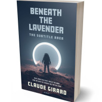 3D view of Premade Science Fiction Book Cover - Pickled Bluewood