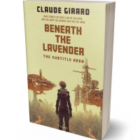 3D view of Premade Science Fiction Book Cover - Winter Hazel