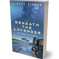 3D view of Premade Science Fiction Book Cover - Kashmir Blue