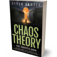 3D view of Premade Surreal Book Cover - Gimblet