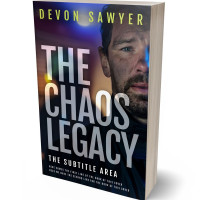 3D view of Premade Action & Adventure Book Cover - Nomad