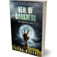 3D view of Premade Fantasy Book Cover - Outer Space