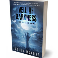 3D view of Premade Horror Book Cover - San Juan