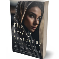 3D view of Premade Historical Book Cover - Mine Shaft