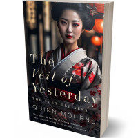 3D view of Premade Historical Book Cover - Thunder