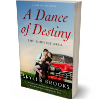 3D view of Premade Romance Book Cover - Green Spring