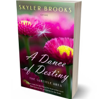 3D view of Premade Nature Book Cover - Deep Blush