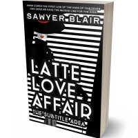 3D view of Premade Chick Lit Book Cover - Cod Gray