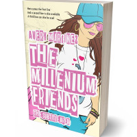 3D view of Premade Teen & Young Adult Book Cover - Beauty Bush