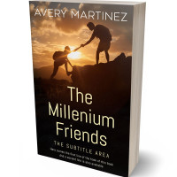 3D view of Premade Self-Improvement & Self-Help Book Cover - Whiskey