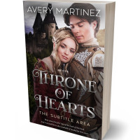 3D view of Premade Romance Book Cover - Cocoa Brown