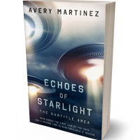 3D view of Premade Science Fiction Book Cover - Westar