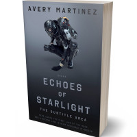 3D view of Outer Space #30297 - Premade Apocalyptica Book Cover