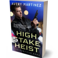 3D view of Premade Mystery & Thriller & Suspense Book Cover - Chino