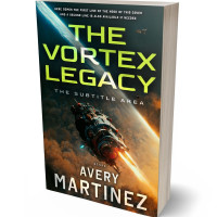 Tablet view of Laser #30314 - Premade Science Fiction Book Cover