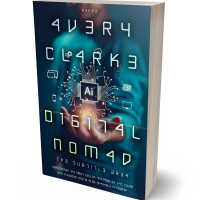 3D view of Premade Business Book Cover - Elephant