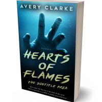 3D view of Premade Horror Book Cover - Black Pearl