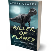 3D view of Premade Fantasy Book Cover - Timber Green