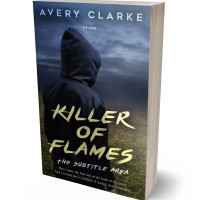 3D view of Premade Teen & Young Adult Book Cover - Shark