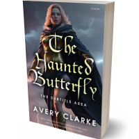 3D view of Premade Fantasy Book Cover - Shark