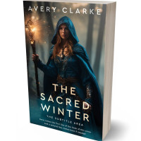 3D view of Premade Fantasy Book Cover - Outer Space