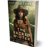 3D view of Premade Action & Adventure Book Cover - Birch