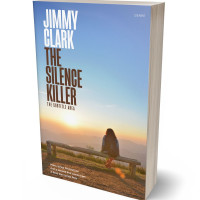 3D view of Premade Teen & Young Adult Book Cover - Rock Blue