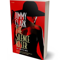 3D view of Premade Mystery & Thriller & Suspense Book Cover - Graphite